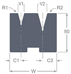 С двумя ручьями  STM 30 Арт.33756